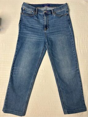 Scotch & Soda Amsterdam Cropped Straight Jeans Size 12